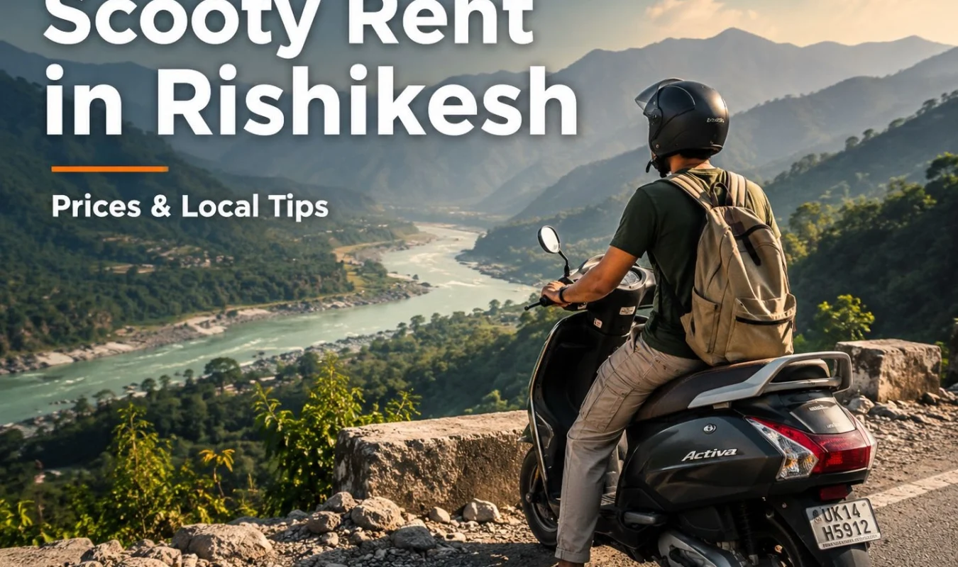 Scooty on Rent in Rishikesh